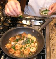 sauteed scallops xx07